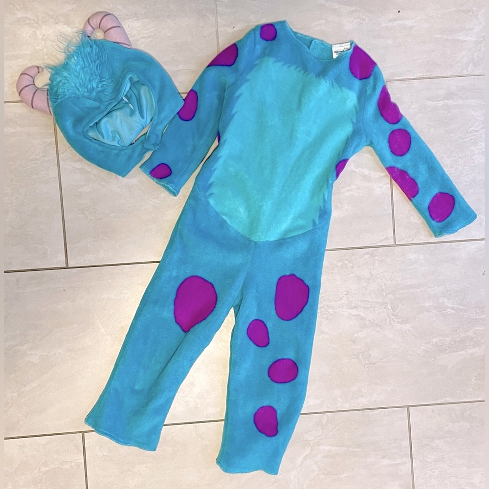 Kids SULLY costume. Fit my 4 year old boy!